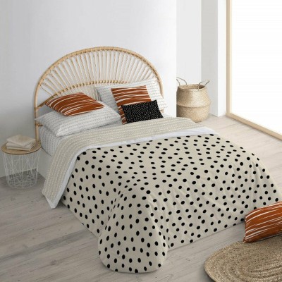 Housse de Couette Decolores Vitoria Beige 175 Fils 240 x 220 cm Goulot de bouteille