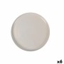 Snack tray La Mediterránea Ivory Circular Ø 32,1 x 3,1 cm (6 Units)