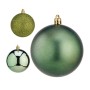 Set of Christmas balls Green Plastic Ø 8 cm (24 Units)