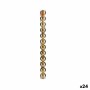 Set of Christmas balls Golden Plastic (24 Units)