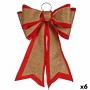 Lasso Christmas bauble 40 x 60 cm Red Golden PVC (6 Units)