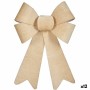 Lien Décorations de Noël Beige PVC 16 x 24 x 4 cm (12 Unités)