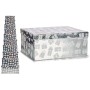 Set of decorative boxes Gift Box Silver Cardboard (2 Units)