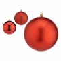 Lot de boules de Noël Rouge Plastique 12 x 13 x 12 cm (6 Unités)