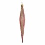 Christmas Decorations Set Streched Pink Golden PVC 3 x 3 x 18,5 cm (12 Units)