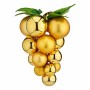 Christmas Bauble Grapes Large Golden Plastic 22 x 26 x 23 cm (8 Units)