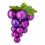 Christmas Bauble Grapes Medium Purple Plastic 19 x 28 x 19 cm (12 Units)