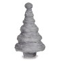 Sapin de Noël Velours Gris 22 x 37,5 x 22 cm (6 Unités)