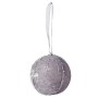 Set of Christmas balls Polyester Silver 8 x 8 x 8 cm (6 Units)