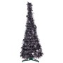 Sapin de Noël Anthracite guirlande 38 x 38 x 105 cm (6 Unités)