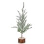 Sapin de Noël Marron Vert Bois Plastique 5,5 x 34 x 10,5 cm (48 Unités)