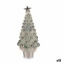 Decorative Figure Christmas Tree Silver polypropylene PET 16 x 37,5 x 16 cm (12 Units)