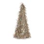 Decorative Figure Christmas Tree Tinsel Bronze polypropylene PET 24 x 46 x 24 cm (24 Units)