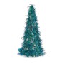 Figurine Décorative Sapin de Noël guirlande Bleu polypropylène PET 24 x 46 x 24 cm (24 Unités)