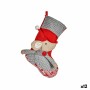 Décorations de Noël Chaussette de Noël Souris Rouge 33 x 4 x 50 cm (12 Unités)