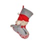 Décorations de Noël Chaussette de Noël Souris Rouge 33 x 4 x 50 cm (12 Unités)