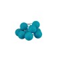 Guirlande de boules LED Turquoise 2 m 3,5 x 3,5 x 200 cm (18 Unités)