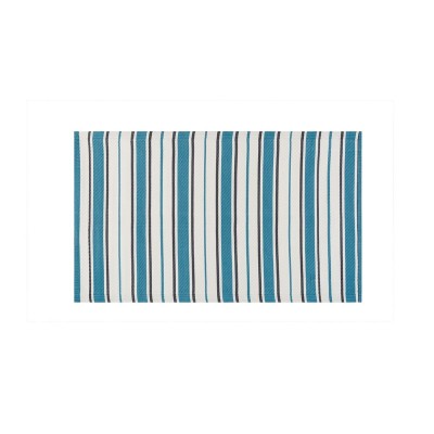 Outdoor rug Milos Blue polypropylene