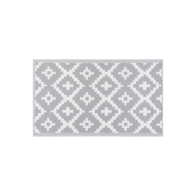 Outdoor rug Paros Grey polypropylene