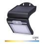 Wall Light EDM Movement Sensor Solar Black 2 W 220 Lm (6500 K)