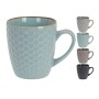 Tasse Excellent Houseware Grès 300 ml Géométrique 4 Pièces