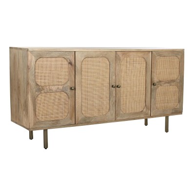 Sideboard DKD Home Decor Wood Mango wood Brown Natural 150 x 40 x 76 cm