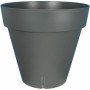 Plant pot Riss RIV3580795930760 Grey polypropylene Plastic Circular