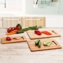 Cutting board Quid Renova Bamboo Brown Wood