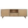 TV furniture DKD Home Decor Natural Brown Mango wood 180 x 40 x 60 cm