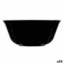 Bol Luminarc Carine Negro Noir verre 12 cm Polyvalents (24 Unités)