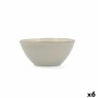 Bol Bidasoa Ikonic Céramique Blanc (15,8 x 15 x 7 cm) (Pack 6x)