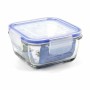 Hermetic Lunch Box Borgonovo Superblock Squared 12 x 12 x 6 cm (12 Units)