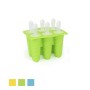 Ice-cream Mould Quttin Spiral Silicone 15 x 12 x 10,5 cm (12 Units)