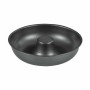 Oven Mould Quttin Doughnuts Carbon steel Black Ø 21 cm 21 x 5 cm (12 Units)