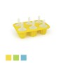 Ice-cream Mould Quttin Shapes Silicone 18 x 5,3 x 12,3 cm (24 Units)