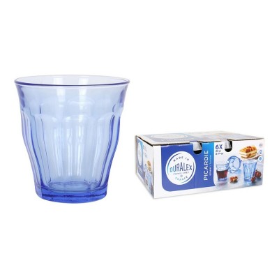 Set de Verres Duralex 1027BB06/6 Bleu Verre 250 ml (6 Unités)