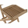 Garden chair DKD Home Decor Brown 57 x 47 x 90 cm Teak (57 x 47 x 90 cm)