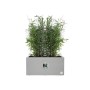 Plant pot Elho White 59 x 30 x 29 cm Plastic Rectangular Modern