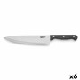 Couteau Chef Richardson Sheffield Artisan Noir Métal 20,5 cm (Pack 6x)