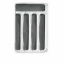 Cutlery Organiser Recycled plastic Grey 23,3 x 4,5 x 32,7 cm (12 Units)