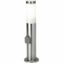 LED light bollard Brilliant Silver Stainless steel