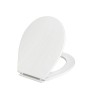 Abattant WC EDM Blanc PVC