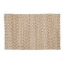 Tapis Blanc Naturel 60 % Coton Jute 160 x 230 cm