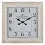 Horloge Murale Blanc Fer 60 x 60 x 6,5 cm