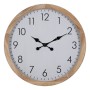 Horloge Murale Blanc Bois 60 x 60 x 6,5 cm