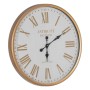 Horloge Murale Blanc Naturel Fer 60 x 60 x 6 cm