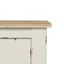 Console Blanc Naturel Bois d'épicéa Bois MDF 104 x 50 x 78 cm