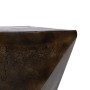 Petite Table d'Appoint Bronze Aluminium 30 x 30 x 41 cm