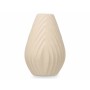 Vase Beige Céramique 21 x 31 x 21 cm (4 Unités) Rayures