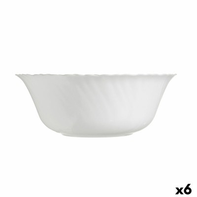 Saladier Luminarc Feston Blanc verre (25 cm) (6 Unités)